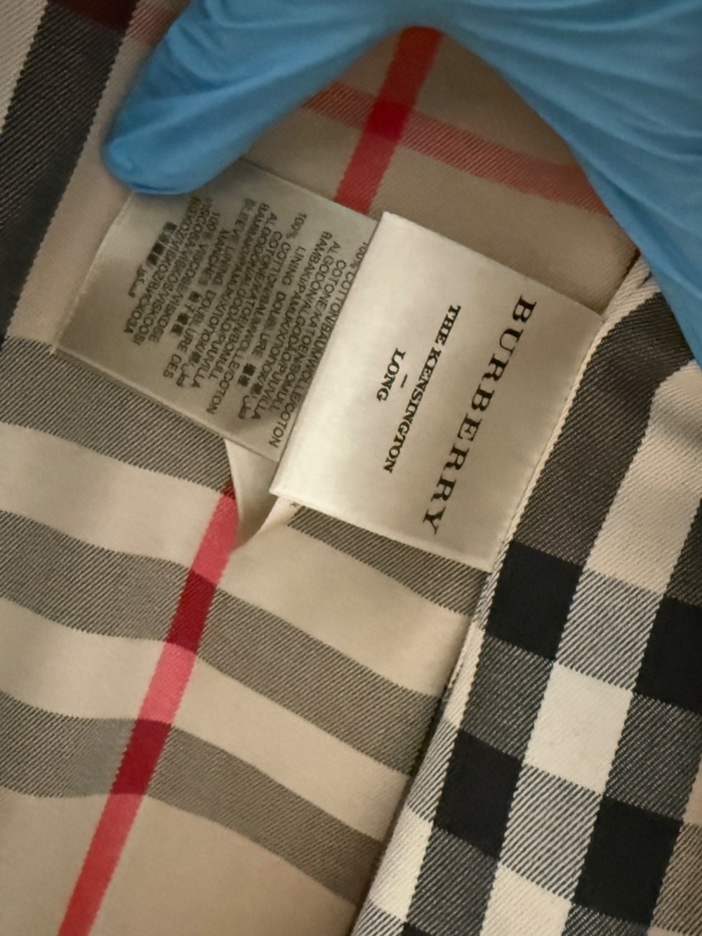 Unworn Burberry The Kensington Long Heritage ClassicTrench Coat Honey Beige US 8 - Picture 5 of 10